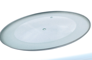 SAND BLAST GLASS LID