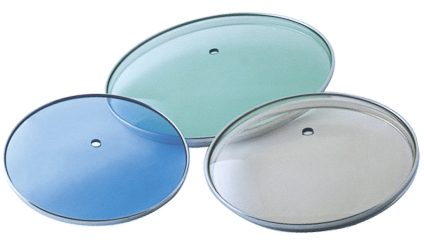 COLORED GLASS LID