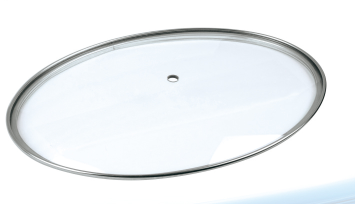 OVAL GLASS LID
