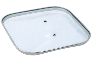 SQUARE GLASS LID